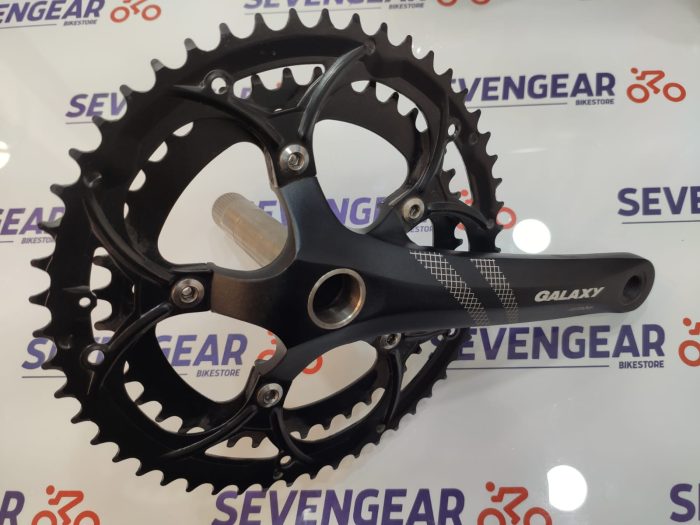 ⁦Galaxy Rumba HDL A40 170m Hollowtech Alu Road Crankset 52T-42T⁩ - الصورة ⁦2⁩
