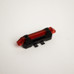 Flasher DC-918 , USB Rechargeable Bicycle Tail-light - Red