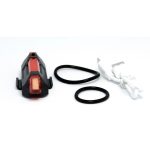 Flasher DC-918 , USB Rechargeable Bicycle Tail-light - Red - Image 3
