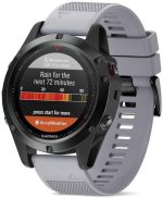 ⁦حزام سهل الملاءمة 26 مم من السيليكون الناعم متوافق مع ساعات جارمن الذكية Garmin Fenix 5X Plus / Fenix 6X / Fenix 6X Pro / 2 Delta PX / Descent Mk2⁩ - الصورة ⁦24⁩
