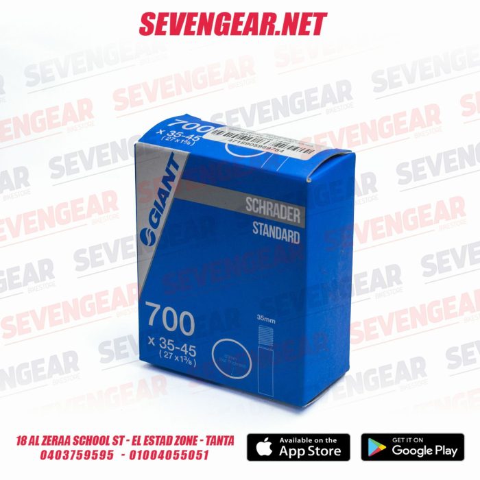 ⁦كوتش داخلى جاينت 700*20/25 بلف بريستا 48مم⁩ - الصورة ⁦3⁩