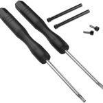 Garmin Fenix 5X/5X Plus/Fenix 3 Smart Watch Screws Accessory, 2PCS Stainless Steel Replacement Screws with 2PCS Screwdrivers Removal Tool