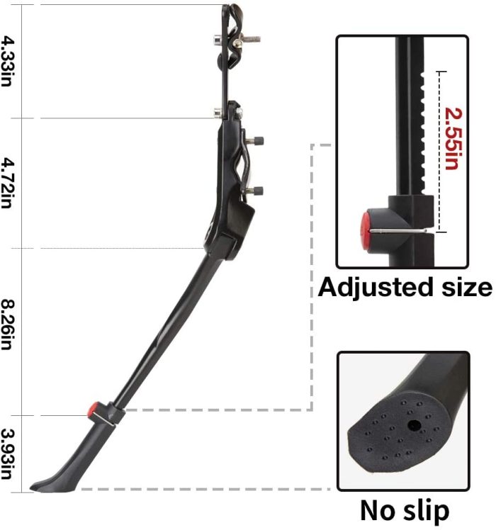 Aluminum Bike Stand LGA-4 , Bicycle Kickstand - Image 5