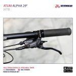 Atum Alpha 29 hydraulic disc brakes