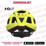 BOLT Helmet S-311M - Matt Black/Yellow - الصورة 3