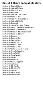 ⁦Band Easy Fit 22mm Soft Silicone Watch Band Replacement for Garmin Forerunner 745 / 955 / 955 Solar / 965 / 970 Smartwatches⁩ - الصورة ⁦18⁩