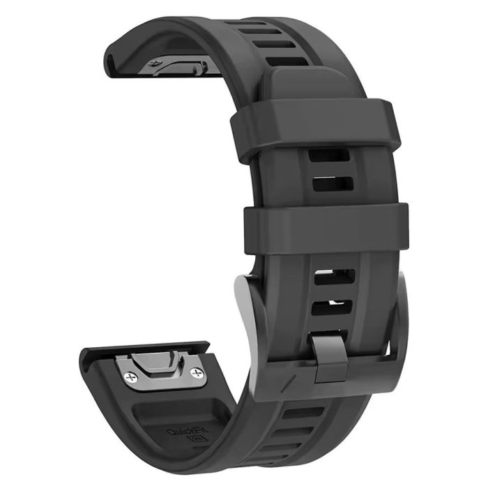 ⁦Band Easy Fit 22mm Soft Silicone Watch Band Replacement for Garmin Forerunner 745 / 955 / 955 Solar / 965 / 970 Smartwatches⁩ - الصورة ⁦4⁩