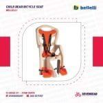 Bellelli Child Rear Bicycle Seat - PEPE - Image 2