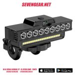 Bicycle Headlight Speaker W999 - Black