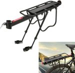 Bicycle Rear Rack Seat-post Fixation With Support Arms and Sides for Travel Bags - Image 7