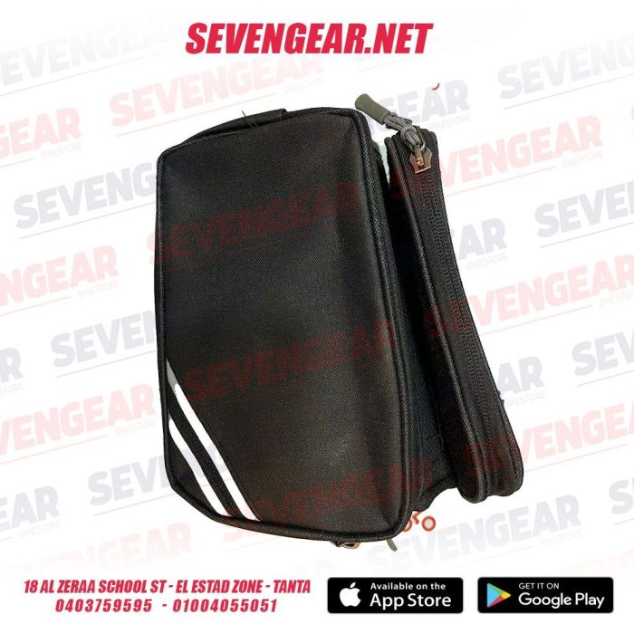 Bike Frame Bag With 2 Sides Black - Image 2