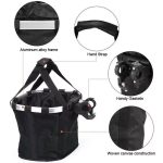 Bike Front Basket Bag With Handlebar Mount - Image 3