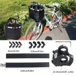Bike Front Basket Bag With Handlebar Mount - Image 4
