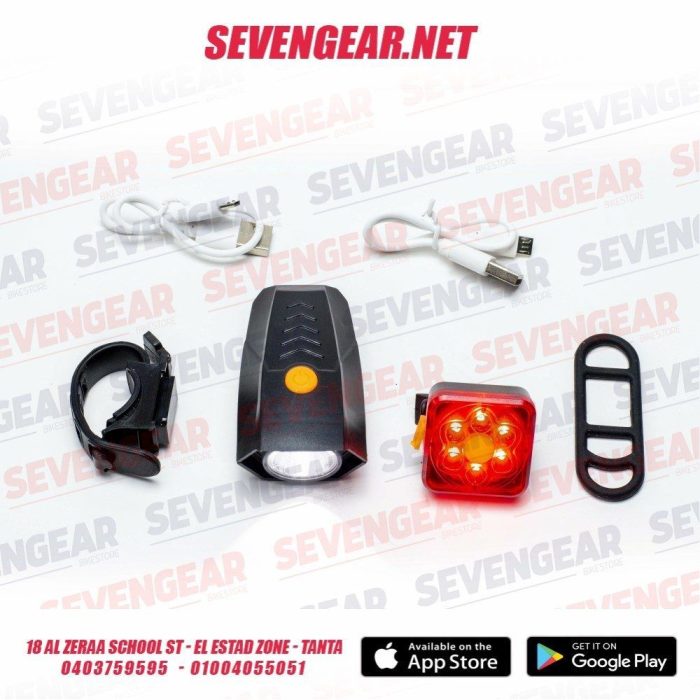 ⁦كشاف أمامى مع فلاشر خلفى BSK-178⁩ - الصورة ⁦3⁩