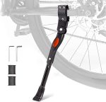 Bike Side Stand Aluminum/Plastic - Adjustable Height Bolt - Image 4