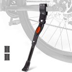 Bike Side Stand Aluminum/Plastic - Adjustable Height Bolt