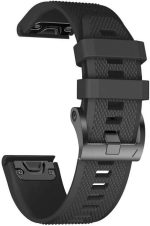 ⁦حزام سهل الملاءمة 26 مم من السيليكون الناعم متوافق مع ساعات جارمن الذكية Garmin Fenix 5X Plus / Fenix 6X / Fenix 6X Pro / 2 Delta PX / Descent Mk2⁩ - الصورة ⁦6⁩