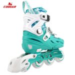 COUGAR MZS315 Flashing Roller Skates - Green - Image 2