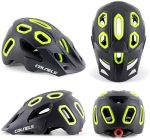 ⁦Colnels Helmet C-588 - Size L = 58:62 cm Black/Green⁩ - الصورة ⁦2⁩