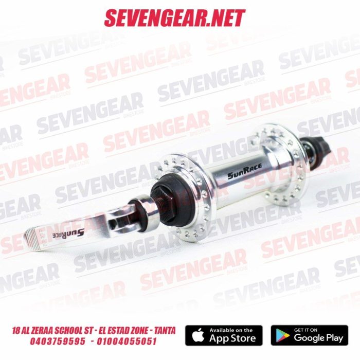 ⁦SunRace M53 Front Hub 36h⁩ - الصورة ⁦2⁩
