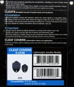EXUSTAR E-CK2 MTB Cleat Covers SPD Compatible - Image 3