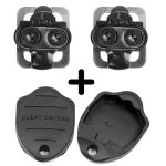EXUSTAR E-C05F MTB Cleats + EXUSTAR E-CK2 MTB Cleat Covers (SPD Compatible)
