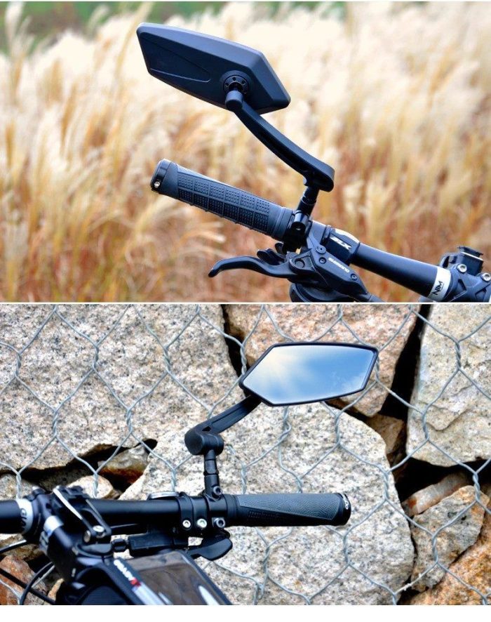 EasyDo Bike Mirror, Wide Vision, Adjustable (2 Mirrors: Left and Right) - Image 4