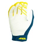 FLY Racing F-16 Gloves YELLOW/WHITE NAVY - Image 2