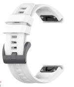 ⁦حزام سهل الملاءمة 26 مم من السيليكون الناعم متوافق مع ساعات جارمن الذكية Garmin Fenix 5X Plus / Fenix 6X / Fenix 6X Pro / 2 Delta PX / Descent Mk2⁩ - الصورة ⁦12⁩