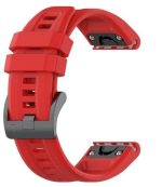 ⁦حزام سهل الملاءمة 26 مم من السيليكون الناعم متوافق مع ساعات جارمن الذكية Garmin Fenix 5X Plus / Fenix 6X / Fenix 6X Pro / 2 Delta PX / Descent Mk2⁩ - الصورة ⁦14⁩