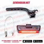Flasher Comet, 2 Colors, 100 Lumen, Tail-Light, USB Rechargeable - Image 3