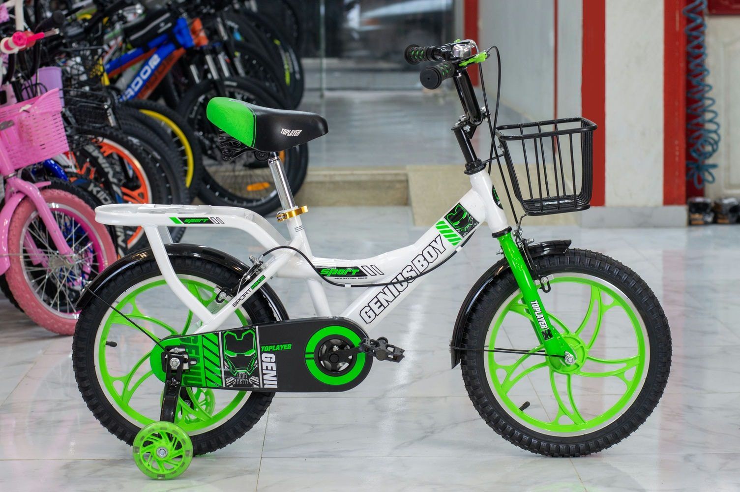 GENIUS-BOY-16-W Genius Kids Bike 16" - Image 1