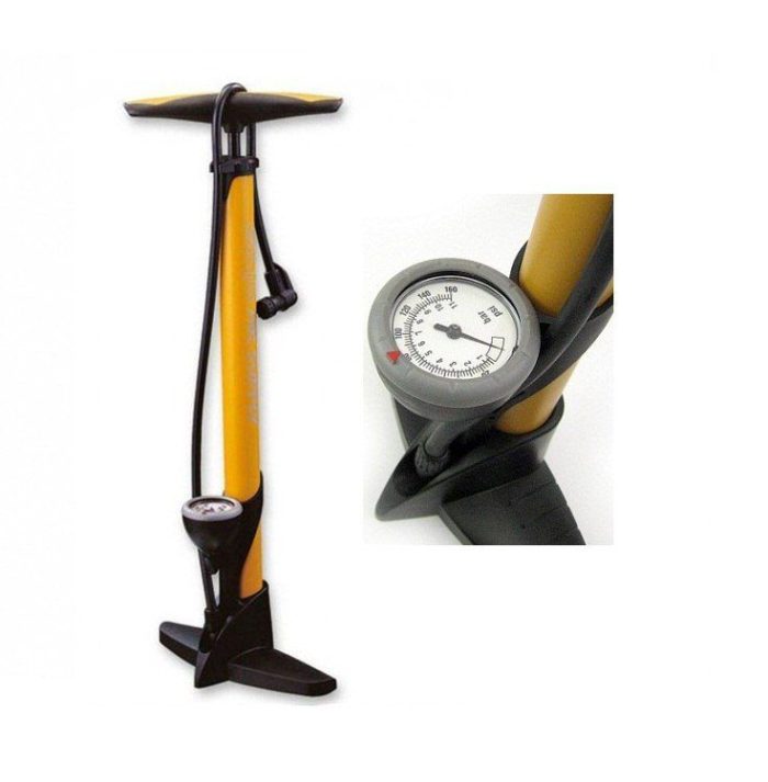 GIYO GF-33P Floor Pump With Pressure Gauge - Image 2