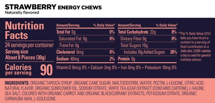 GU Energy Chews - Tasty Chewable Energy for Athletes - Image 7
