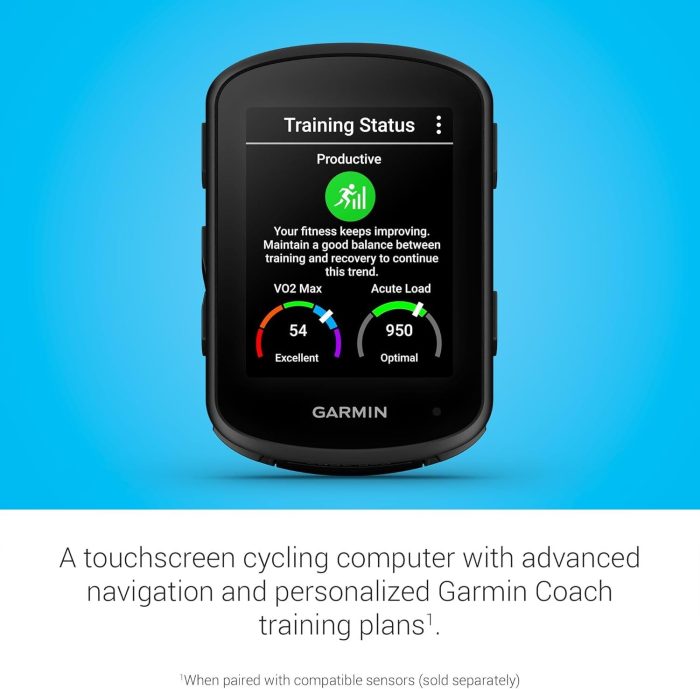 Garmin Edge 840, Compact GPS Cycling Computer with Touchscreen and Buttons, Targeted Adaptive Coaching, Advanced Navigation - Image 3