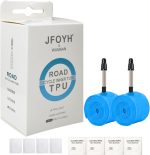 JFOYH Road Inner Tube TPU Ultra Light 700*18-32 65L PV - 2 Pack