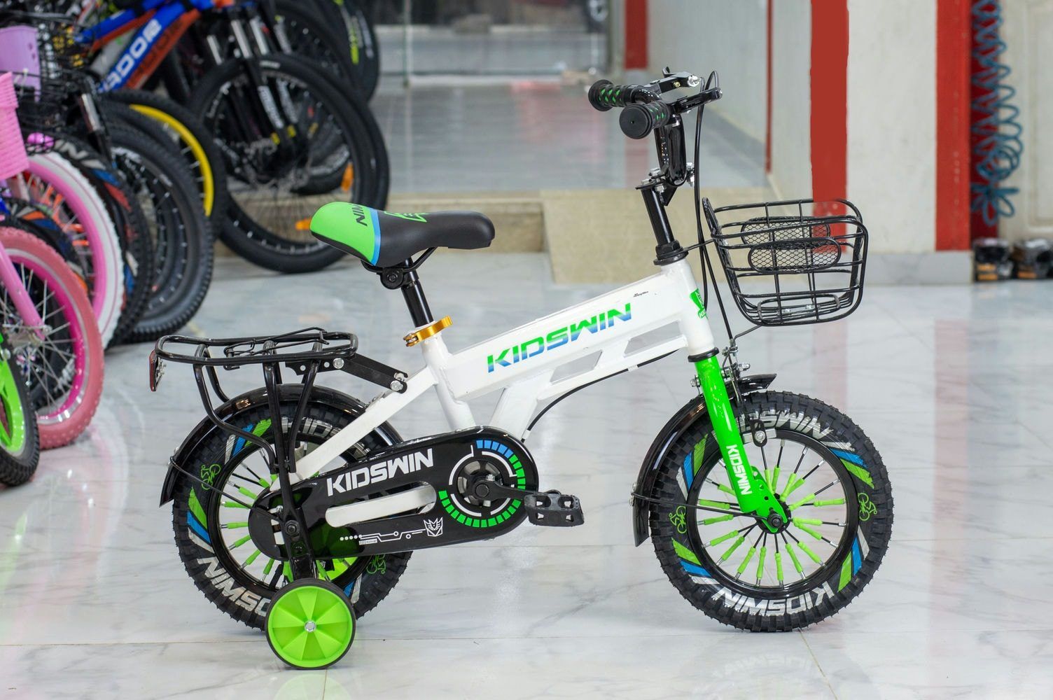 KIDSWIN-12-W KidsWin Kids Bike Size 12" - Image 1