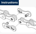KMC Z7 7 Speed Chain - Image 3