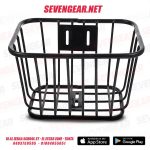 Kids Bike Front Basket - Black