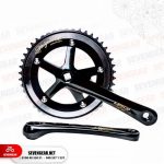 ترس كرنك دراجة فيكسد كامل بالاذرع LESCO Fixed Crankset 46T