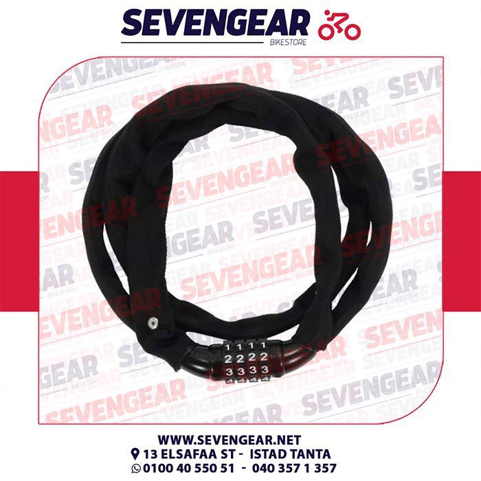 LL2 Serfas LL-2 Mini Chain Combo Lock - Image 1