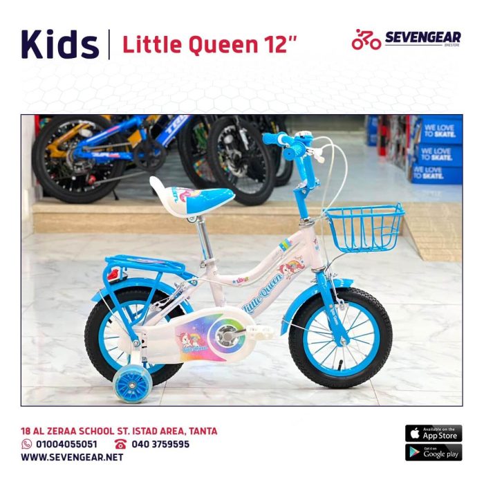 ⁦Little Queen Girl Bike 12"⁩ - الصورة ⁦3⁩