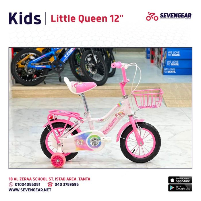 ⁦Little Queen Girl Bike 12"⁩ - الصورة ⁦4⁩
