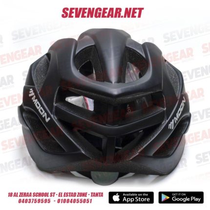 Moon Helmet MV53 - Black with Flasher