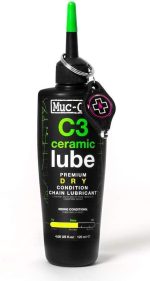 Muc Off C3 سيراميك, التشحيم الجاف للجنزير, التزييت الفائق مع صبغة التتبع بالأشعة فوق البنفسجية, 120ml - الصورة 6