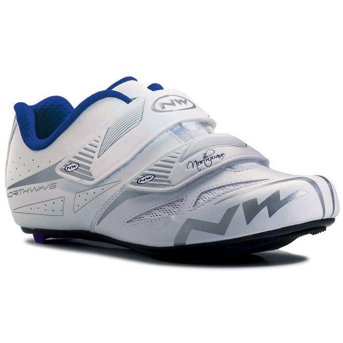 ⁦NorthWave Road Shoes Eclipse Evo White/Grey⁩ - الصورة ⁦2⁩