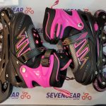 PONY DASH Skates - Black/Pink