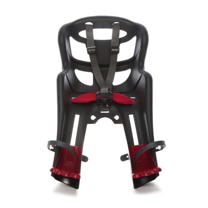 ⁦Bellelli Child Front Bicycle Seat - TATTOO D-Gray⁩ - الصورة ⁦4⁩