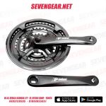 ⁦تروس كرنك الومنيوم 42-34-24 سن Prowheel⁩ - الصورة ⁦2⁩
