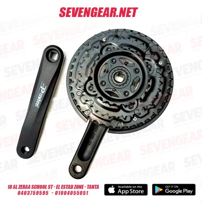 ⁦تروس كرنك الومنيوم 42-34-24 سن Prowheel⁩ - الصورة ⁦3⁩